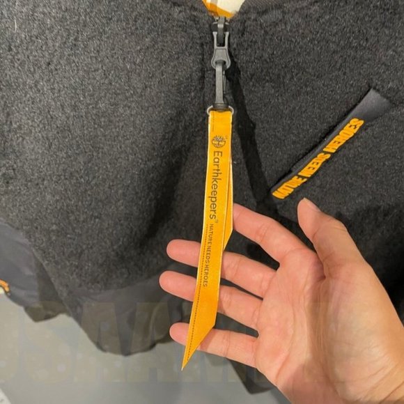 Timberland Men's Fleece Jacket - Black - Picture 8 of 14